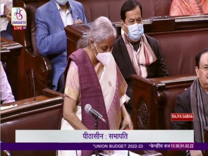 Sitharaman tables Union Budget, Finance Bill 2022 in Rajya Sabha | Sitharaman tables Union Budget, Finance Bill 2022 in Rajya Sabha