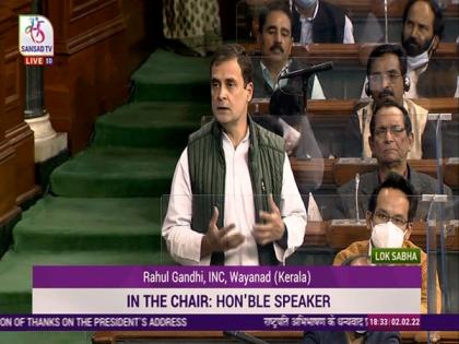 Presidential Address lacked strategic vision, failed to highlight glaring gap between rich and poor: Rahul Gandhi in LS | Presidential Address lacked strategic vision, failed to highlight glaring gap between rich and poor: Rahul Gandhi in LS Presidential Address lacked strategic vision, failed to highlight glaring gap between rich and poor: Rahul Gandhi in LS | Presidential Address lacked strategic vision, failed to highlight glaring gap between rich and poor: Rahul Gandhi in LS