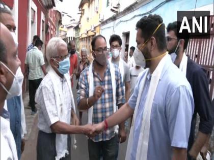 Goa polls: Utpal Parrikar carries out door-to-door campaign in Panaji | Goa polls: Utpal Parrikar carries out door-to-door campaign in Panaji Goa polls: Utpal Parrikar carries out door-to-door campaign in Panaji | Goa polls: Utpal Parrikar carries out door-to-door campaign in Panaji