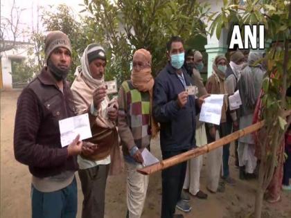 UP reports 35.03 pc voter turnout till 3 pm in first phase of Assembly elections | UP reports 35.03 pc voter turnout till 3 pm in first phase of Assembly elections UP reports 35.03 pc voter turnout till 3 pm in first phase of Assembly elections | UP reports 35.03 pc voter turnout till 3 pm in first phase of Assembly elections