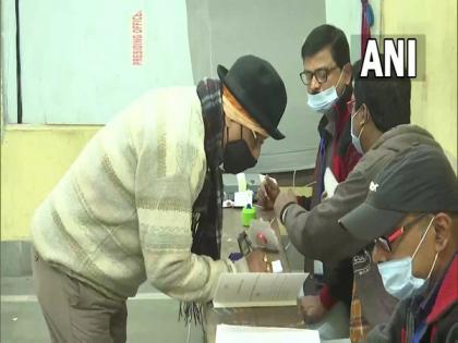 Polling underway for civic body polls in West Bengal | Polling underway for civic body polls in West Bengal