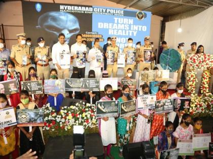 Hyderabad Police organizes awareness campaign against drugs abuse | Hyderabad Police organizes awareness campaign against drugs abuse