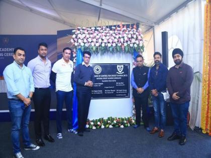 BCCI office bearers lay foundation stone for new NCA | BCCI office bearers lay foundation stone for new NCA