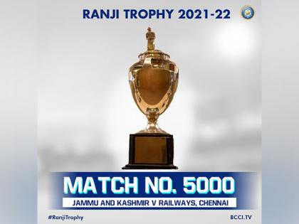 Railways-J-K match becomes 5000th game of Ranji Trophy, landmark moment for tournament | Railways-J-K match becomes 5000th game of Ranji Trophy, landmark moment for tournament