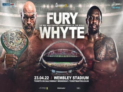 Heavyweight titans Tyson Fury and Dillian Whyte to collide in all-British battle at Wembley on April 23 | Heavyweight titans Tyson Fury and Dillian Whyte to collide in all-British battle at Wembley on April 23