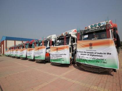 India sends fourth consignment of 2,000 MTs of wheat to Afghanistan | India sends fourth consignment of 2,000 MTs of wheat to Afghanistan