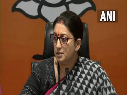 Smriti Irani lashes Arvind Kejriwal for depriving MCD of Rs 13,000 crore | Smriti Irani lashes Arvind Kejriwal for depriving MCD of Rs 13,000 crore Smriti Irani lashes Arvind Kejriwal for depriving MCD of Rs 13,000 crore | Smriti Irani lashes Arvind Kejriwal for depriving MCD of Rs 13,000 crore