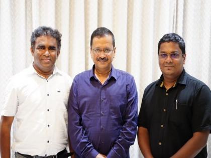 Kejriwal meets newly-elected AAP MLAs from Goa, says they will work hard to 'fulfill all expectations' of Goans | Kejriwal meets newly-elected AAP MLAs from Goa, says they will work hard to 'fulfill all expectations' of Goans