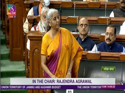 Nirmala Sitharaman presents Jammu and Kashmir budget in Lok Sabha today | Nirmala Sitharaman presents Jammu and Kashmir budget in Lok Sabha today