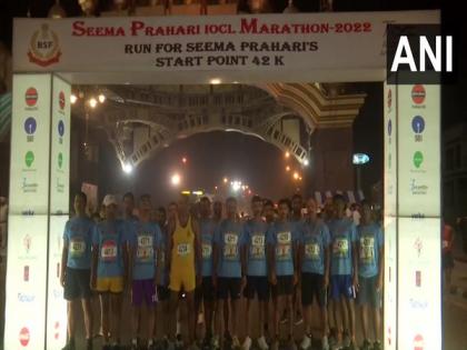 BSF organises 'Seema Prahari Marathon 2022' in Amritsar | BSF organises 'Seema Prahari Marathon 2022' in Amritsar