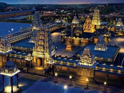 TRS' K Kavitha hails transformation of 'glorious architecture' of Yadadri Temple | TRS' K Kavitha hails transformation of 'glorious architecture' of Yadadri Temple