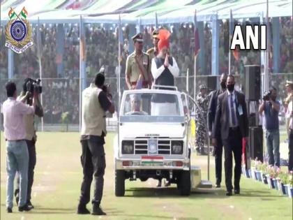 Amit Shah participates in 83rd CRPF Raising Day in Jammu | Amit Shah participates in 83rd CRPF Raising Day in Jammu