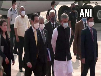 Japanese PM Fumio Kishida arrives in Delhi on 2-day visit | Japanese PM Fumio Kishida arrives in Delhi on 2-day visit