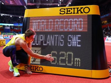Sweden's pole vaulter Mondo Duplantis sets new world record | Sweden's pole vaulter Mondo Duplantis sets new world record