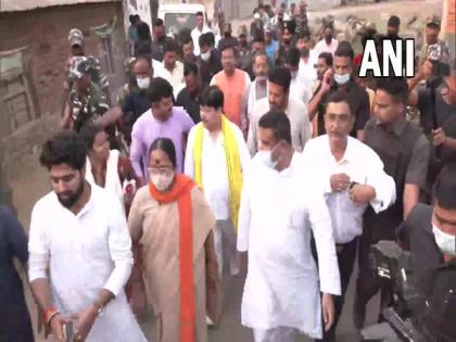 Birbhum violence: BJP delegation visits Bogtui village, demands CBI probe | Birbhum violence: BJP delegation visits Bogtui village, demands CBI probe