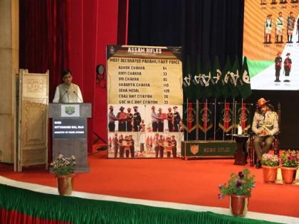 MoS Home Nityanand Rai participates in Assam Rifle Raising Day event , appreciates role of force in Northeast, J-K | MoS Home Nityanand Rai participates in Assam Rifle Raising Day event , appreciates role of force in Northeast, J-K