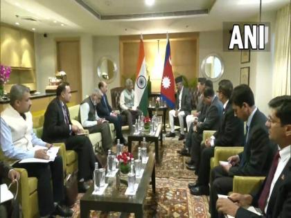 Delhi: Nepal PM meets EAM Jaishankar, Foreign Secretary Shringla | Delhi: Nepal PM meets EAM Jaishankar, Foreign Secretary Shringla