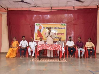 Goa CM Pramod Sawant attends Nav Varsh Swagat celebrations on Gudi Padwa | Goa CM Pramod Sawant attends Nav Varsh Swagat celebrations on Gudi Padwa
