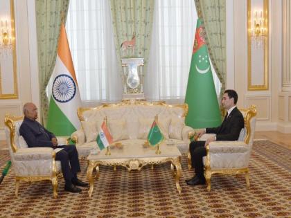 Turkmenistan President hosts state banquet for President Ram Nath Kovind | Turkmenistan President hosts state banquet for President Ram Nath Kovind