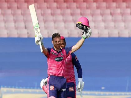 IPL 2022: Jos Buttler's ton guides Rajasthan Royals to 193/8 against Mumbai Indians | IPL 2022: Jos Buttler's ton guides Rajasthan Royals to 193/8 against Mumbai Indians