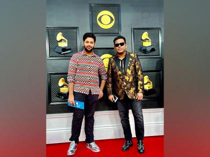 AR Rahman attends Grammy 2022 with son Ameen, shares pictures | AR Rahman attends Grammy 2022 with son Ameen, shares pictures