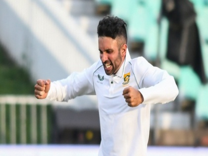 SA's Keshav Maharaj becomes first player to complete two seven-fors in consecutive Tests | SA's Keshav Maharaj becomes first player to complete two seven-fors in consecutive Tests