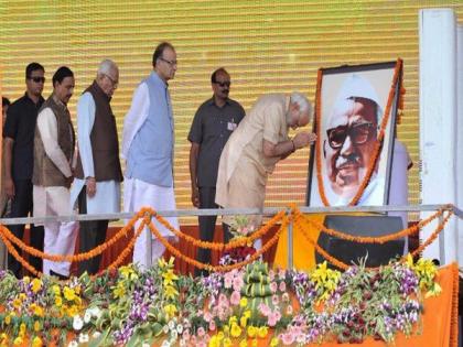 PM Modi pays tribute to freedom fighter Babu Jagjivan Ram on his 115 th birth anniversary | PM Modi pays tribute to freedom fighter Babu Jagjivan Ram on his 115 th birth anniversary