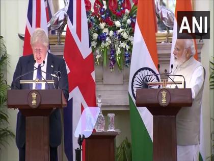 PM Modi terms Johnson's visit to India during 'Azaadi Ka Amrit Mahotsav' as 'historic' | PM Modi terms Johnson's visit to India during 'Azaadi Ka Amrit Mahotsav' as 'historic' PM Modi terms Johnson's visit to India during 'Azaadi Ka Amrit Mahotsav' as 'historic' | PM Modi terms Johnson's visit to India during 'Azaadi Ka Amrit Mahotsav' as 'historic'