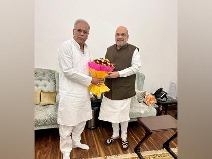 Chhattisgarh CM Bhupesh Baghel meets Amit Shah in Delhi | Chhattisgarh CM Bhupesh Baghel meets Amit Shah in Delhi