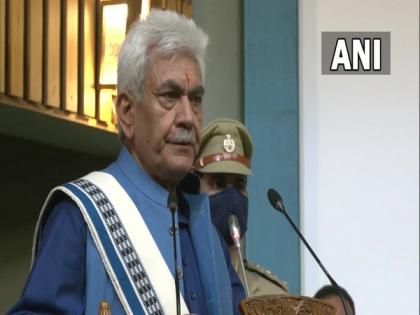 J-K LG Manoj Sinha condemns killing of sarpanch by terrorists in Baramulla | J-K LG Manoj Sinha condemns killing of sarpanch by terrorists in Baramulla