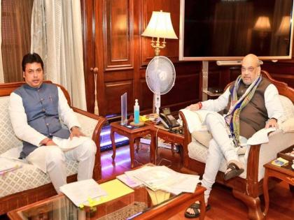 Tripura CM meets Shah in Delhi, discusses Bru rehabilitation, land issue with Assam Rifles | Tripura CM meets Shah in Delhi, discusses Bru rehabilitation, land issue with Assam Rifles