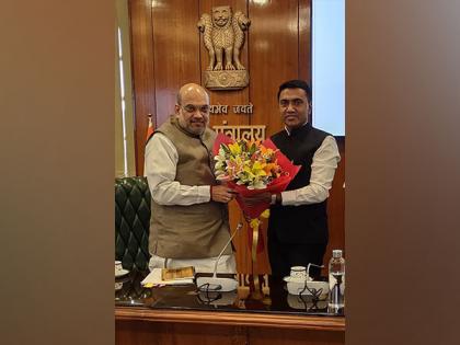 Pramod Sawant meets Amit Shah in his first visit to Delhi after govt formation | Pramod Sawant meets Amit Shah in his first visit to Delhi after govt formation