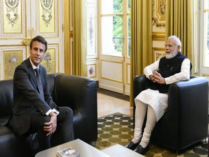 PM Modi holds talks with French President Macron, discusses defence cooperation, Indo-Pacific | PM Modi holds talks with French President Macron, discusses defence cooperation, Indo-Pacific