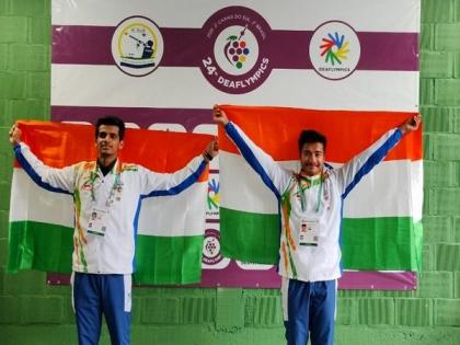 Dhanush bags gold, Shourya claims bronze in Men's 10m Air Rifle at Deaflympics | Dhanush bags gold, Shourya claims bronze in Men's 10m Air Rifle at Deaflympics