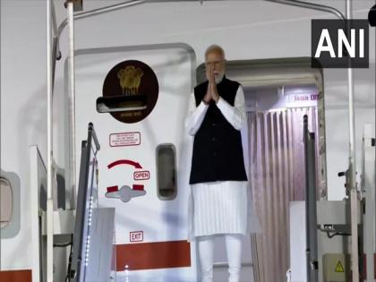PM Modi emplanes for India after concluding 3-day Europe visit | PM Modi emplanes for India after concluding 3-day Europe visit