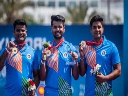 Archery World Cup 2022: Indian men's compound team clinch gold after defeating France | Archery World Cup 2022: Indian men's compound team clinch gold after defeating France Archery World Cup 2022: Indian men's compound team clinch gold after defeating France | Archery World Cup 2022: Indian men's compound team clinch gold after defeating France
