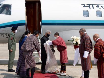 External Affairs Minister S Jaishankar arrives in Bhutan | External Affairs Minister S Jaishankar arrives in Bhutan