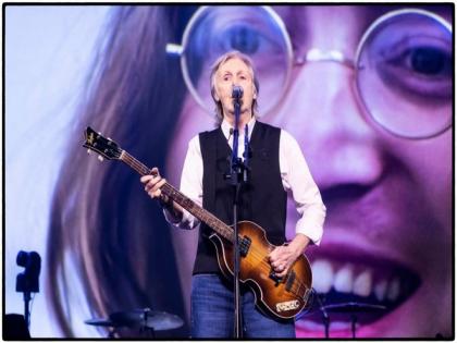 Paul McCartney plays clip featuring Johnny Depp during Glastonbury Festival set | Paul McCartney plays clip featuring Johnny Depp during Glastonbury Festival set