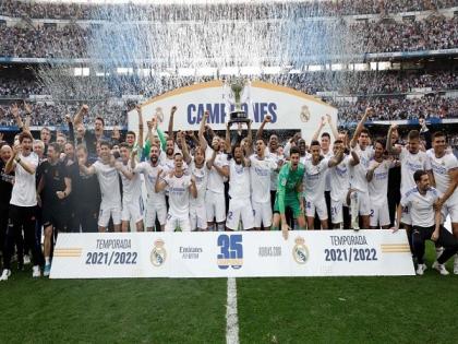 Real Madrid crowned La Liga champions for record 35th time | Real Madrid crowned La Liga champions for record 35th time