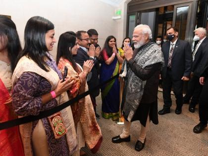 PM Modi expresses happiness over meeting Indian diaspora in Berlin, says India proud of their accomplishments | PM Modi expresses happiness over meeting Indian diaspora in Berlin, says India proud of their accomplishments