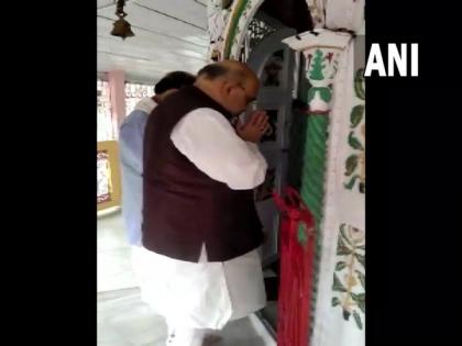 Assam: Amit Shah offers prayers at Kamakhya Temple | Assam: Amit Shah offers prayers at Kamakhya Temple