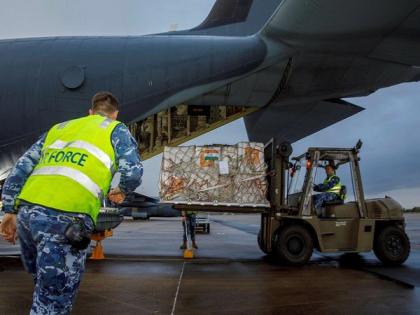 India delivers 272 packages of Disaster Relief Supplies to Tonga | India delivers 272 packages of Disaster Relief Supplies to Tonga India delivers 272 packages of Disaster Relief Supplies to Tonga | India delivers 272 packages of Disaster Relief Supplies to Tonga