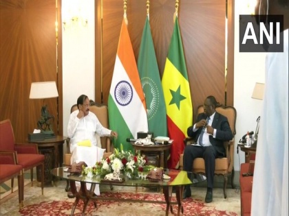 Venkaiah Naidu meets Senegal President at Presidential Palace in Dakar | Venkaiah Naidu meets Senegal President at Presidential Palace in Dakar