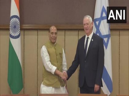 Rajnath Singh holds bilateral talks with Israeli Defence Minister | Rajnath Singh holds bilateral talks with Israeli Defence Minister Rajnath Singh holds bilateral talks with Israeli Defence Minister | Rajnath Singh holds bilateral talks with Israeli Defence Minister