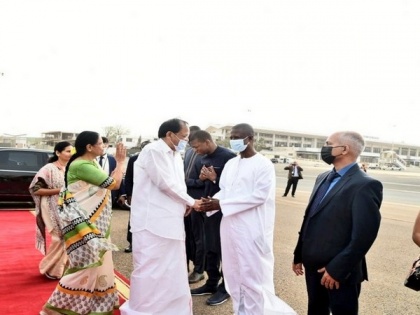 VP Venkaiah Naidu concludes visit to Senegal, embarks for Qatar | VP Venkaiah Naidu concludes visit to Senegal, embarks for Qatar