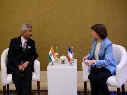 Jaishankar meets French counterpart Catherine Colonna on sidelines of G20 Foreign Ministers' summit in Indonesia | Jaishankar meets French counterpart Catherine Colonna on sidelines of G20 Foreign Ministers' summit in Indonesia