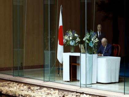 'A man of peace & judgement': Biden visits Japanese Embassy, condoles Shinzo Abe's assassination | 'A man of peace & judgement': Biden visits Japanese Embassy, condoles Shinzo Abe's assassination 'A man of peace & judgement': Biden visits Japanese Embassy, condoles Shinzo Abe's assassination | 'A man of peace & judgement': Biden visits Japanese Embassy, condoles Shinzo Abe's assassination