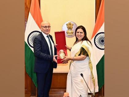 Lekhi appreciates Uzbek counterpart for briefing on development strides in Central Asian nation | Lekhi appreciates Uzbek counterpart for briefing on development strides in Central Asian nation