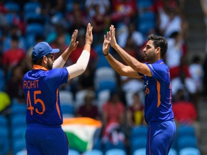 India skipper Rohit Sharma hails team's performance after win over WI in 1st T20I | India skipper Rohit Sharma hails team's performance after win over WI in 1st T20I