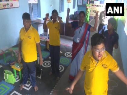 Puducherry Govt school begins classes for differently-abled children | Puducherry Govt school begins classes for differently-abled children